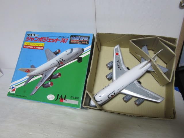 Amazon.co.jp: イチコー JALジャンボジェット747 JA8114 金属玩具